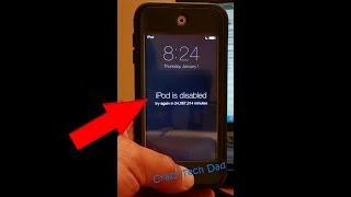 UPDATED! PASSWORD RESET AND REMOVE/RESET ANY DISABLED or LOCKED iPhone, iPod, or iPAD!