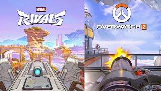 Marvel Rivals Vs Overwatch 2  - SIMILAR HEROES & ABILITIES