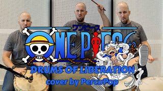 ONE PIECE : DRUMS OF LIBERATION THEME SONG [Gear 5] | cover by PercuPop