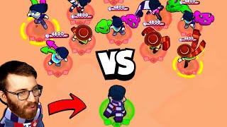 Every Brawler 1 vs 9 Against Themselves!.. Here's What Happened...