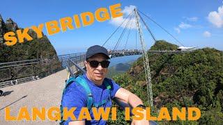 TRAVEL MALAYSIA | SKYCAB Cable Car To SKYBRIDGE Langkawi island | Full Journey And Amazing View | 4K