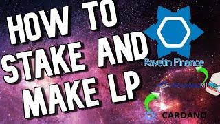 How to Stake tokens and Make LP on Ravelin finance, Defi tutorial for beginners, Yield farming defi