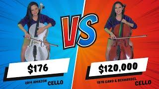 $176 vs $120,000 Cello - Can You Tell The Difference? - Tina Guo