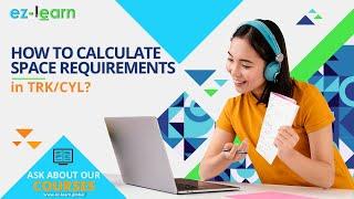 TSO ISPF - How to calculate Space requirements in TRK/CYL?