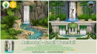 Bakies The Sims 4 Custom Content: Animated - Small Waterfall