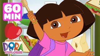 Dora's Yummy Food Marathon!  1 Hour of Dora the Explorer | Dora & Friends