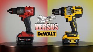 Milwaukee vs DeWalt Hammer Drill - Flexvolt DCD999 vs M18 Fuel 2904