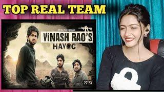 Vinash Rao's Havoc | Top Real Team | Trt |Reaction