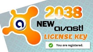 Avast 2038 New License Key