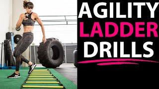 30 Agility Ladder Drills - Beginner, Intermediate and Advanced Variations