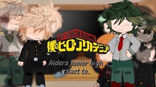 [ ꨄ ] Aldera Junior High react to the future. || 1/1 || MHA/BNHA || !!