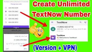How to make & use TextNow USA free Whatsapp number verify without any Lock problem 2024