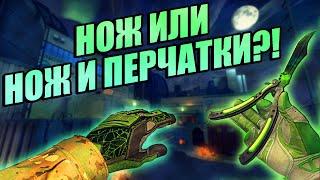 ЧТО ЛУЧШЕ НОЖ ИЛИ НОЖ И ПЕРЧАТКИ? ЧТО ЛУЧШЕ ДОРОЖЕ НОЖ ИЛИ СЕТ ПЕРЧАТКИ И НОЖ?!