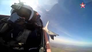 Mig-29 SMT firing guns and rockets