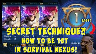 HOW TO PLAY SURVIVAL NEXUS | ALL TIPS & TRICKS | MOBILE LEGENDS BANG BANG | ML BEATRIX GAMEPLAY