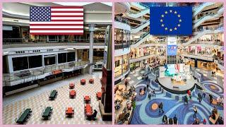 Why US Malls Are Dying (And Why European Malls Aren't)