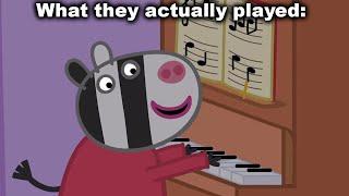 Pianos are Never Animated Correctly... (Peppa Pig Sleepover)