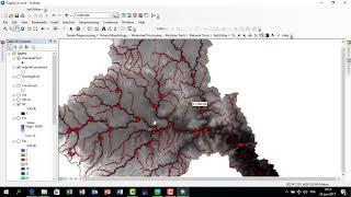 Anlysis of Tugela watershed using HEC-GeoHMS