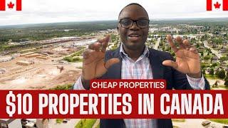 BUY A PROPERTY FOR $10 IN CANADA | ONTARIO TOWN SELLING PROPERTIES FOR $10 | COCHRANE ONTARIO.