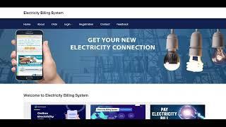 Electricity Billing System - Java Spring Boot Angular JWT Euraka Server Project