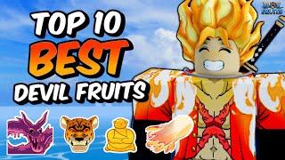 Top 10 BEST Devil Fruits in Blox Fruits!