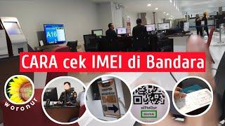 Proses ECD & IMEI di Bandara Soekarno Hatta Jakarta | Mei 2023