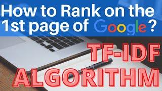 Rank on Google first page | TF IDF algorithm SEO Tutorials for beginners & Professionals