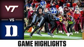 Virginia Tech vs. Duke Game Highlights | 2024 ACC Football