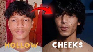 How To Get Hollow Cheeks ( Real Not Click Bait )