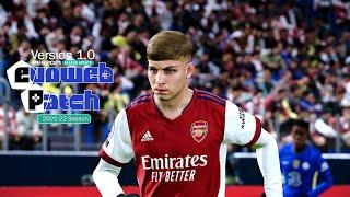 PES 2021| EvoWebPatch 2022 - 2021-22 Season Patch V1 and Update Vol. 1