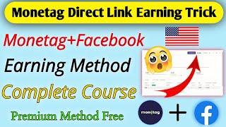 Monetag Direct Link New Earning Method |Monetag Arbitrage Complete Course |Monetag Earning Method 