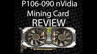 nVidia P106-090 Mining Card Review (Manli)