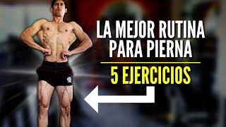 LA MEJOR RUTINA DE PIERNA (SOLO 1 HORA DE ENTRENAMIENTO)