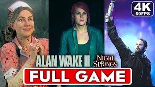 ALAN WAKE 2 Night Springs DLC Gameplay Walkthrough FULL GAME [4K 60FPS PC ULTRA] - No Commentary
