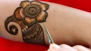 Latest Bridal Mehndi Design for Full Hand |Dulhan Mehandi Design |Back Hand Wedding Henna Mehendi