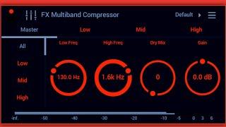 How To Master Using FX Multiband COMPRESSOR On FL Studio MOBILE