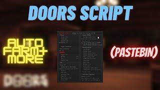 DOORS SCRIPT *PASTEBIN 2023* (ROBLOX)