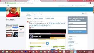 How to add twitter follower button on website