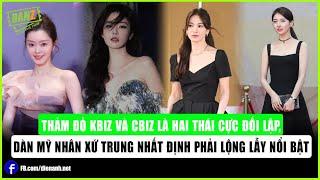 Thảm đỏ Kbiz và Cbiz là hai thái cực đối lập, dàn mỹ nhân xứ Trung nhất định phải lộng lẫy nổi bật