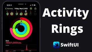 Build Activity Rings in SwiftUI (2022) – iOS