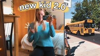 GRWM first day of high school - transfer & exchange student!