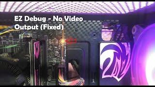 Technician 101: How to Repair EZ Debug - No Video Ouput