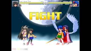 NICK54222 MUGEN: Fuko Ibuki (me) and Tomoyo Sakagami VS Rumi Nanase and Kanna