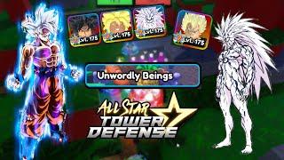 Unworldy Beings zone with 7 Stars | Roblox All Star Tower Defense