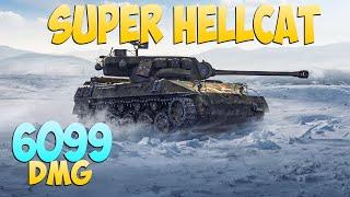 Super Hellcat - 5 Frags 6K Damage - Did not make it! - World Of Tanks