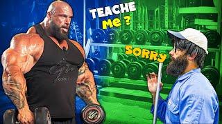 BODYBUILDER VS CLEANER  | Anatoly GYM PRANK #13