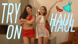 OUR VACATION OUTFITS  TRY ON HAUL with Lisa | Does She Have Taste?! #tryonhaul#bikini#fashion