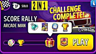 2 Solo arcade man score rally solo challenge | match masters | arcade man solo today