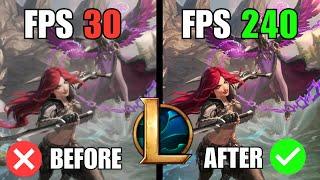 League of Legends Best Settings For High Performance & FPS