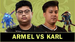 ANG GANDA NG LABAN SA MID LANE - KARL vs ARMEL